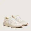 Men's Running Sole aus Mesh und weissem Nappa