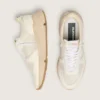 Men's Running Sole aus Mesh und weissem Nappa