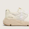 Men's Running Sole aus Mesh und weissem Nappa