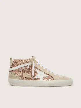 Mid Star für Damen mit rosa Glitzer