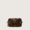 Mini Star Bag aus Ponyleder mit Animal-Print und Ton-in-Ton-Stern