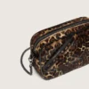 Mini Star Bag aus Ponyleder mit Animal-Print und Ton-in-Ton-Stern