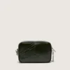 Mini Star Bag aus schwarzem Leder mit Ton-in-Ton-Stern
