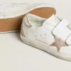 Old School LTD für Damen mit Stern und Fersenlasche aus roségoldfarbenem Metallic-Leder