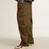 Olivgrüne Cargohose