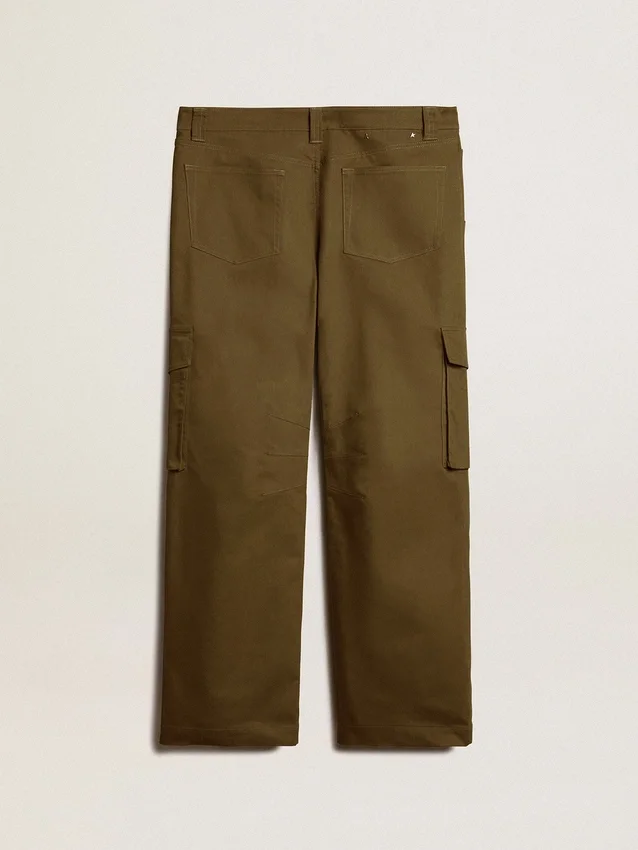 Olivgrüne Cargohose
