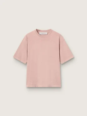 Puderrosa Hemd mit umgekehrtem Logo auf der Rückseite – Jersey Capsule