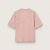 Puderrosa Hemd mit umgekehrtem Logo auf der Rückseite – Jersey Capsule