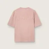 Puderrosa Hemd mit umgekehrtem Logo auf der Rückseite – Jersey Capsule