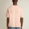 Puderrosa Hemd mit umgekehrtem Logo auf der Rückseite – Jersey Capsule