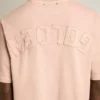 Puderrosa Hemd mit umgekehrtem Logo auf der Rückseite – Jersey Capsule