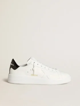 Purestar für Damen mit Lederstern und schwarzer Fersenlasche aus Lackleder