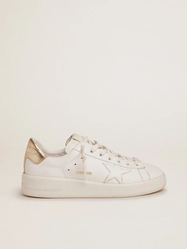 Purestar-Sneaker für Damen mit goldfarbener Fersenlasche