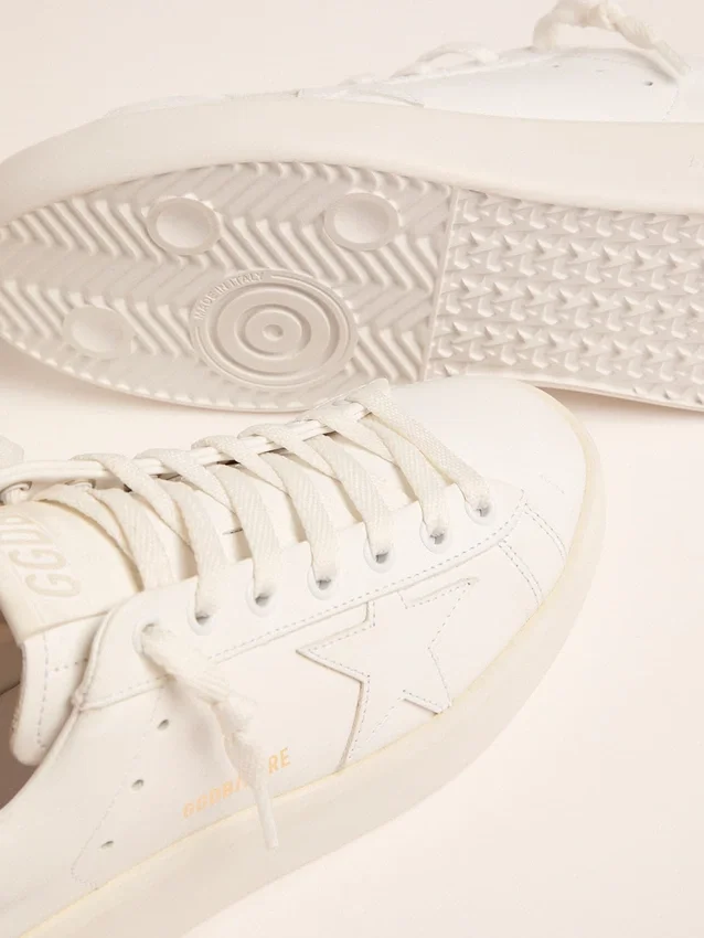 Purestar-Sneaker für Damen mit goldfarbener Fersenlasche