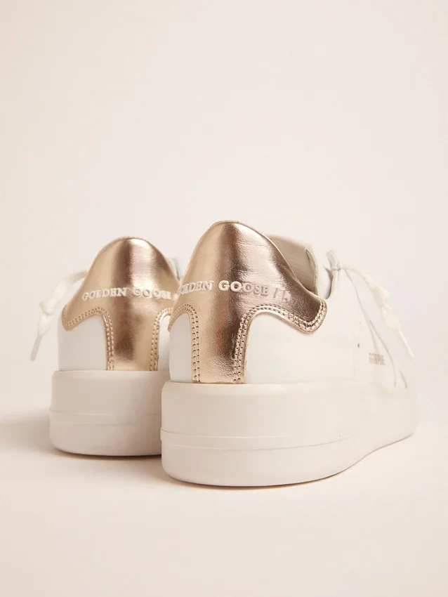 Purestar-Sneaker für Damen mit goldfarbener Fersenlasche