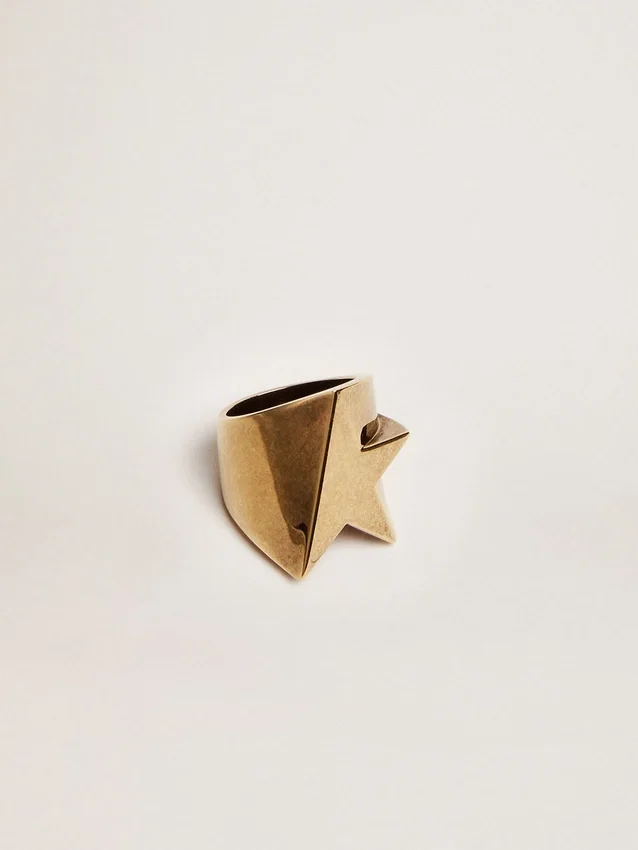 Ring in Antikgold-Farbe