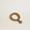 Ring in Antikgoldfarbe mit flexiblen Gliedern
