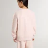 Rosa Sweatshirt für Mädchen mit rosa Schriftzug auf der Vorderseite