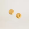 Runde Ohrringe in Gold