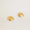 Runde Ohrringe in Gold
