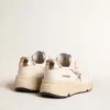 Running Sole aus Nappa mit silbernem Stern und goldener Lederlasche an der Ferse