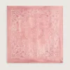 Schal in Altrosa mit Paisley-Print