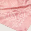 Schal in Altrosa mit Paisley-Print
