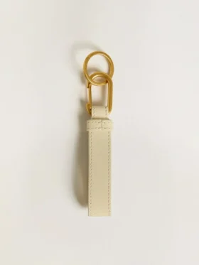 Schlüsselanhänger in «Worn White»