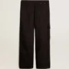 Schwarze Cargohose