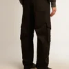 Schwarze Cargohose