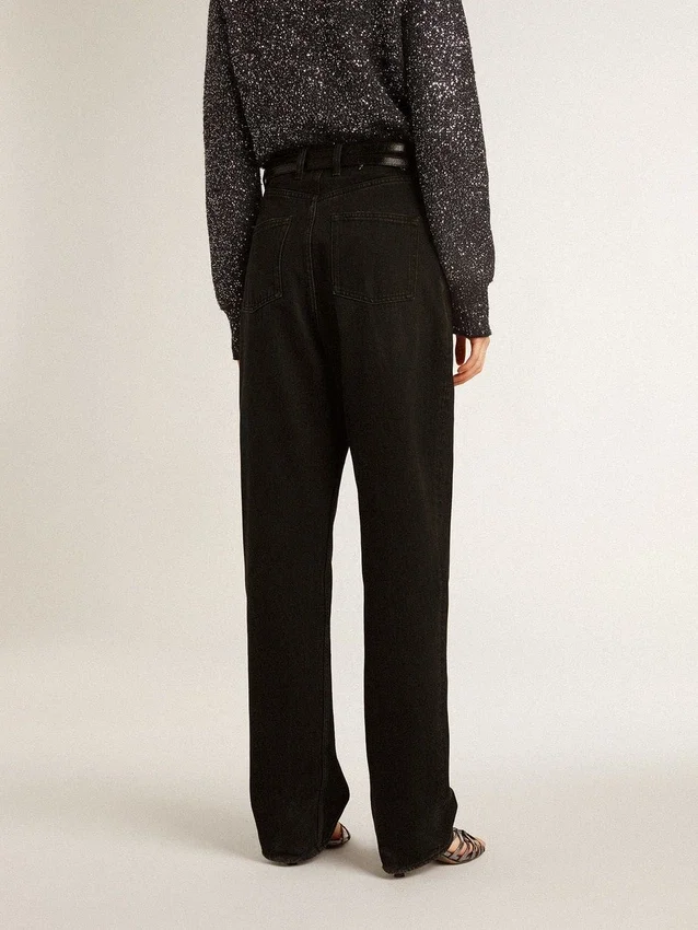 Schwarze Damenjeans