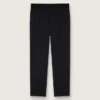 Schwarze Herrenhose aus Wollgabardine