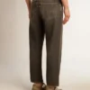 Schwarze Herrenjeans im Stonewashed-Look