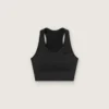 Schwarzer Sport-BH für Damen