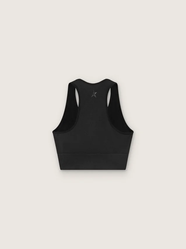Schwarzer Sport-BH für Damen