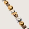 Schwarzes Choker-Band mit Nieten