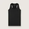 Schwarzes Sport-Tanktop für Damen