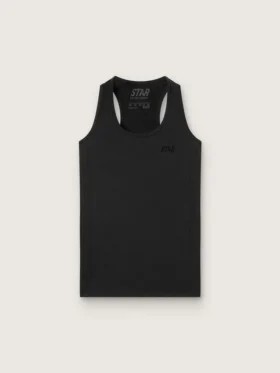 Schwarzes Sport-Tanktop für Damen