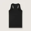 Schwarzes Sport-Tanktop für Damen