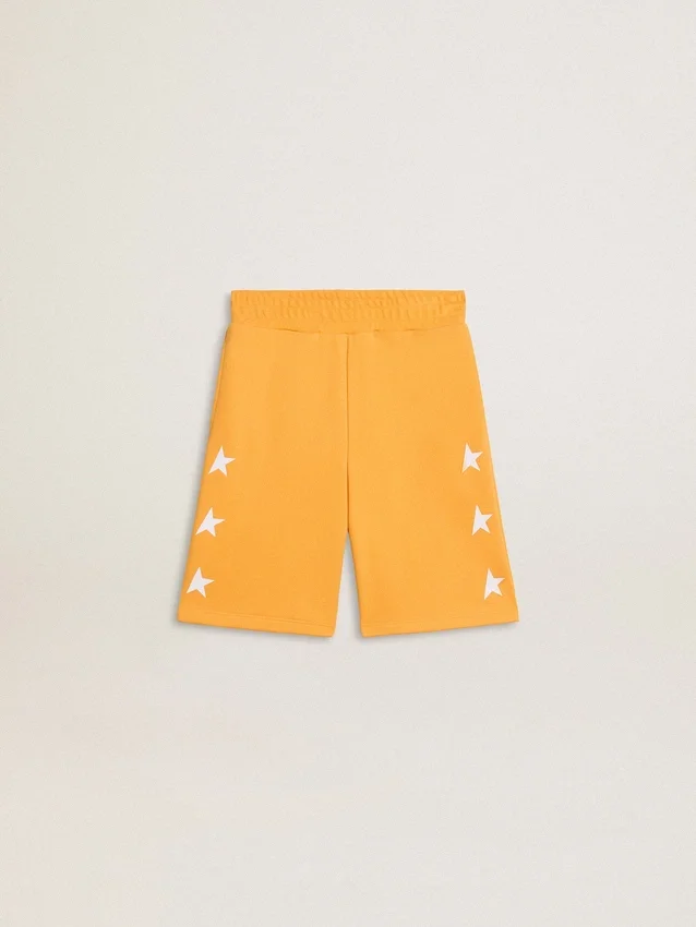 Senfgelbe Shorts für Jungen