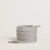 Silberne Lurex-Schnürsenkel