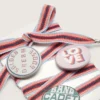 Skins – mehrfarbige Schnürsenkel mit Pins