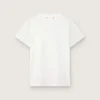 Slim-Fit-Damen-Hemd in Weiss mit Used-Look