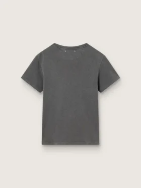 Slim-Fit-Hemd im Used-Look in Anthrazitgrau