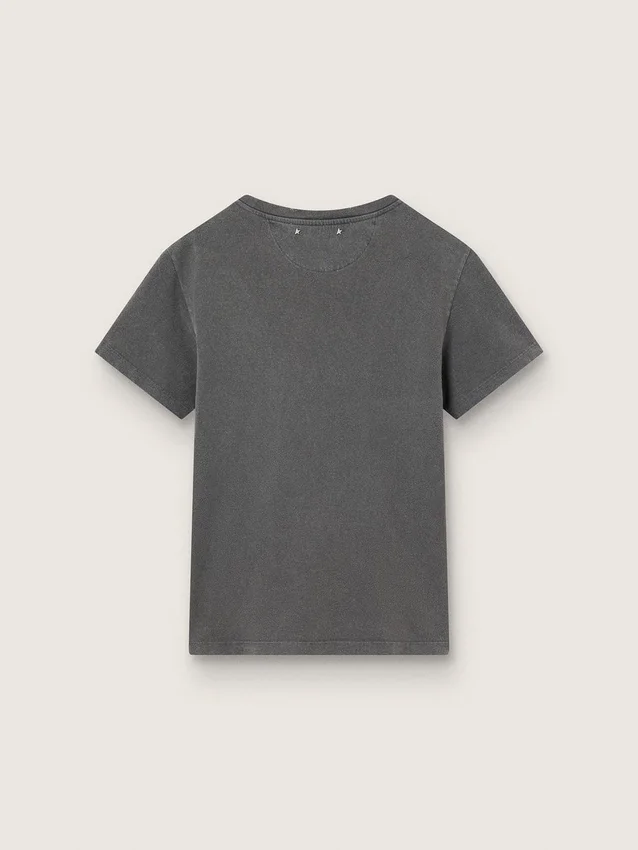 Slim-Fit-Hemd im Used-Look in Anthrazitgrau