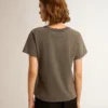Slim-Fit-Hemd im Used-Look in Anthrazitgrau