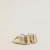 Sofi Baby-Ballerinas aus goldenem Leder