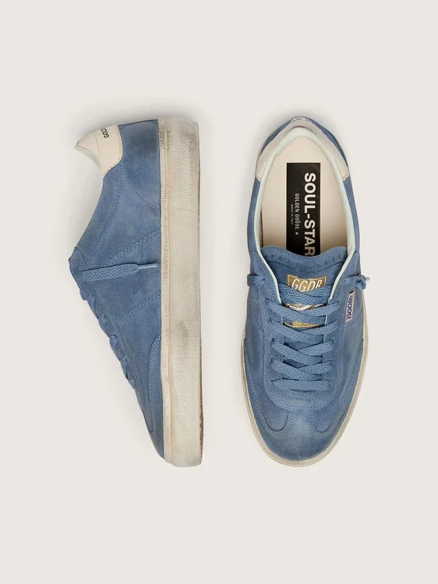 Soul Star für Damen aus blauem Wildleder