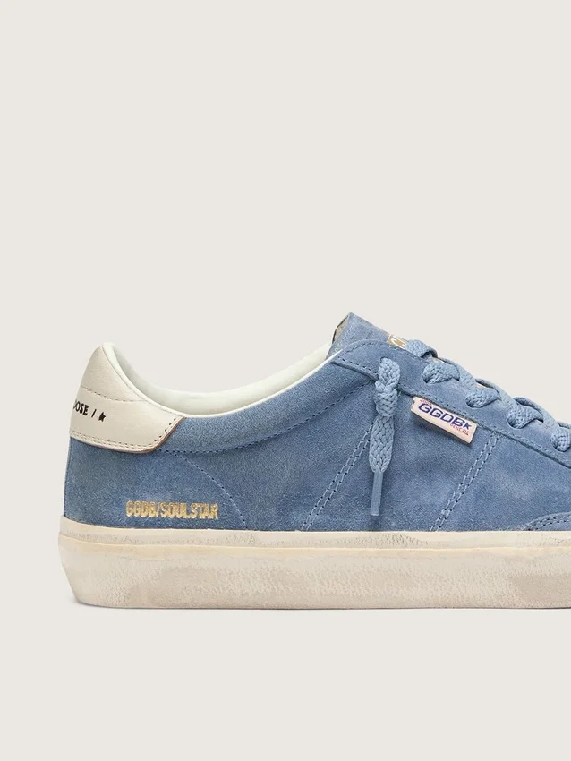 Soul Star für Damen aus blauem Wildleder