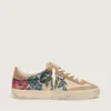 Soul Star für Damen aus Canvas und Wildleder mit farbenfrohem Print